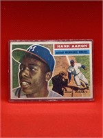 1956 Topps #31 Hank Aaron baseball card