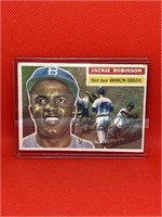 1956 Topps #30 Jackie Robinson baseball card