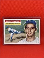 1956 Topps #79 Sandy Koufax baseball card