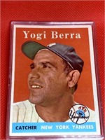 1958 Topps #370 Yogi Berra baseball card