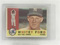 1960 Topps baseball Card Whitey Ford #35 (HOF)