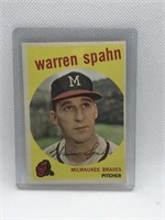 1959 Topps Baseball #40 Warren Spahn (HOF)