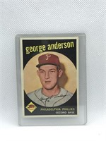 1959 Topps Baseball - #338 Sparky Anderson (R)