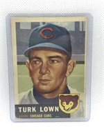 1953 Topps Baseball #130 Turk Lown