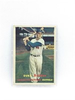 1957 Topps Baseball Card- #170 Duke Snider (HOF)
