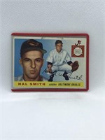 1955 Topps Baseball Card- #8 Hal Smith