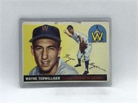 1955 Topps Baseball Card- #34 Wayne Terwilliger