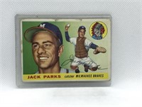 1955 Topps Baseball Card- #23 Jack Parks