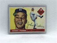 1955 Topps Baseball Card- #25 Johnny Podres