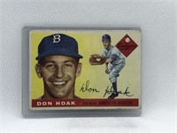 1955 Topps Baseball Card- #40 Don Hoak