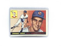 1955 Topps Baseball Card- #101 Johnny Gray