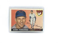 1955 Topps Baseball Card- #184 Harry Perkowski