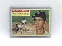 1956 Topps Baseball Cards - #181 Billy Martin