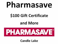 Pharmasave Product Bag and $100.00 Gift Card