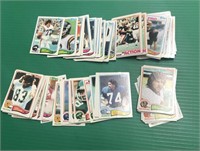1982 Assorted Topps Football Cards