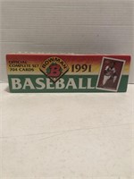 Bowman 1991 Baseball Cards Full Box