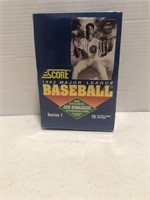 Score 1992 Baseball Cards Full Box