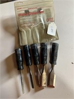 Craftsman wood chisel set