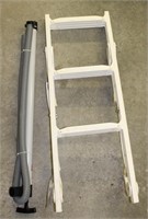 Foldable Marine Ladder w/ Water Hand Pump