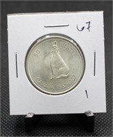 1967 Canadian 50-Cent 80% Silver $0.50
