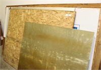 Sheets of Spare Building Supplies