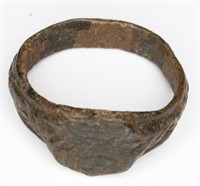 Ancient Roman Bronze Ring Size 9