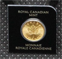 2020 Canadian Maple Leaf 1 g RCM 9999 Gold