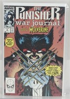 The Punisher War Journal Wolverine  #6 June 1989 M