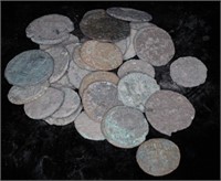 36 Pieces 75.1 g Ancient Roman Coin Lot