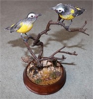Hand Carved Bird Art By The Skeete Family - C