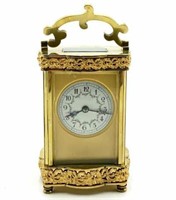 Fine Brass or Bronze Carriage Clock.