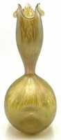 Loetz Papillon Vase, 14" Tall.