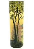 Hand-Painted Signed Legras Vase.