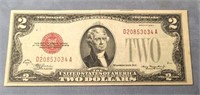 1928D $2 Red Seal