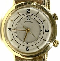 Vintage Lecoultre Wrist Alarm Men's Watch.