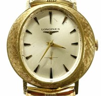 Vintage 14K Longines Men's Windup Watch.