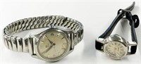 Lot of 2 Omega Ladies' Watches, As Is.