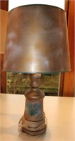 Vintage Bronze Colored Table Lamp