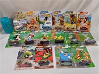 Hot Wheels - Disney & Looney Tunes - Lot of 16