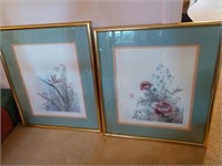 Mary Bertrand Floral Prints Signed Numbered