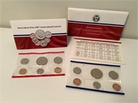 1987 U.S. Mint Uncirculated Set