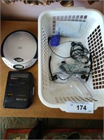 Sony Walkman and Durabrand CD Player