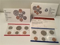 1992 U.S. Mint Uncirculated Set