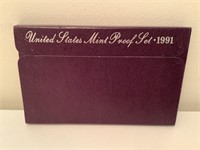 1991 U.S. Mint Proof Set