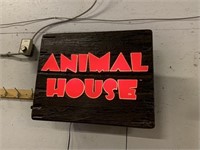 ANIMAL HOUSE LIGHT UP SIGN