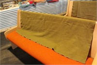 Army Green Blanket With S. Adams