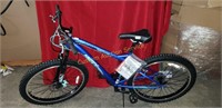 26" huffy extent 18 speed mountain bike with disc