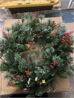 Christmas Wreath w/ lights