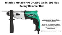 Rotary Hammer Drill - Hitachi 7/8"
