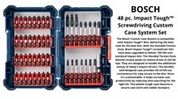 Bosch 48 pc. Impact Tough™ Screwdriving Set